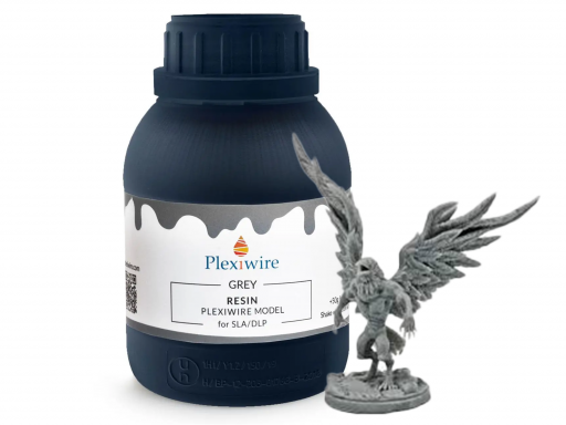 Grey Plexiwire Resin Model