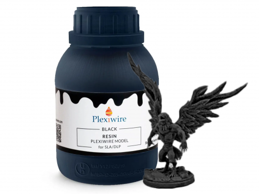 Black Plexiwire Resin Model