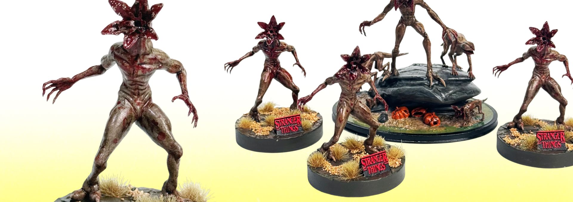 Мініатюри демогоргонів з Stranger Things