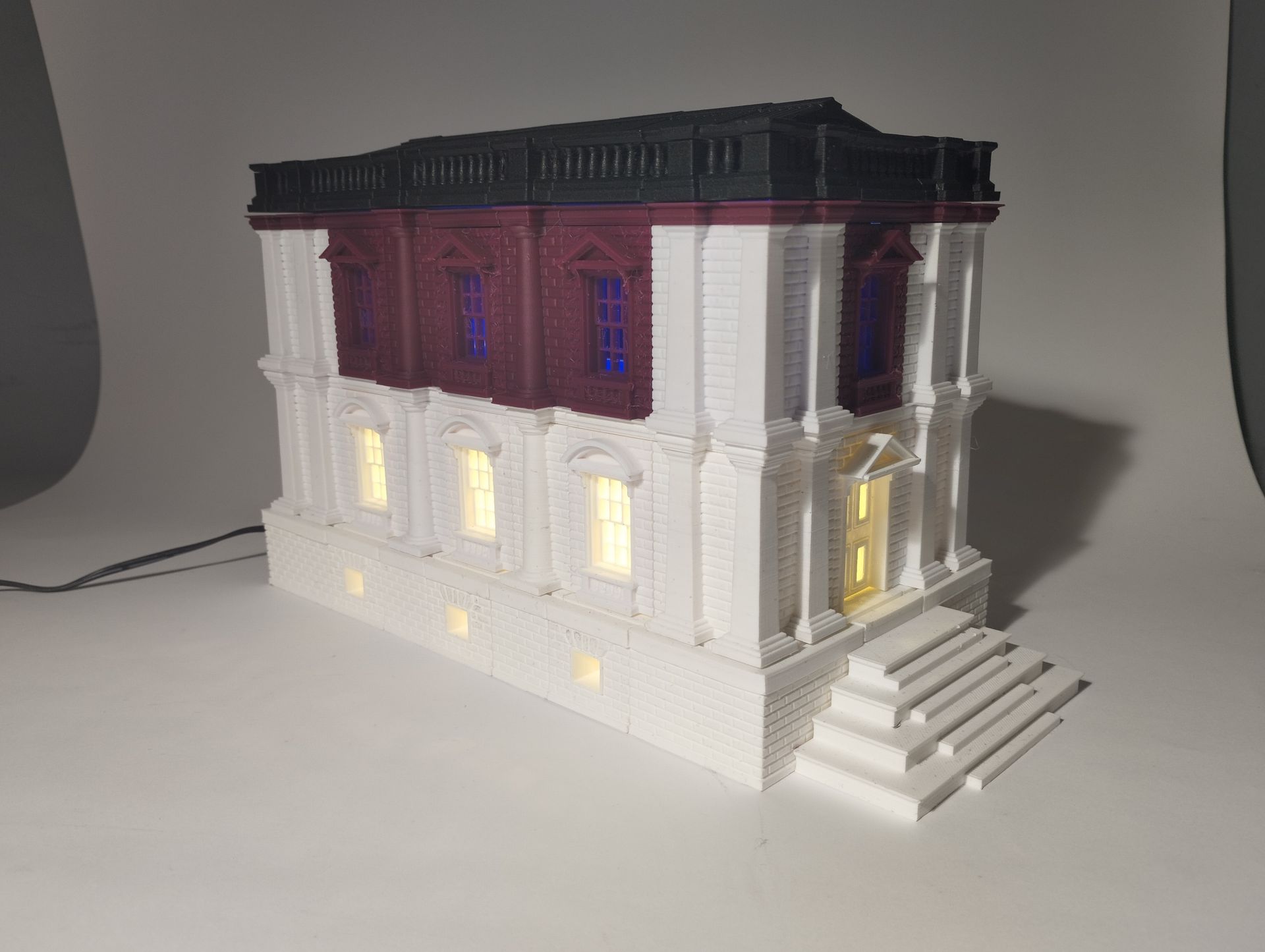 Мініатюра будинку з LED-підсвіткою